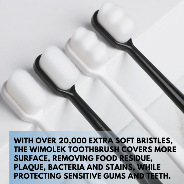 Extra Soft Micro Nano Toothbrush (White Wave Bristle) - Image 3
