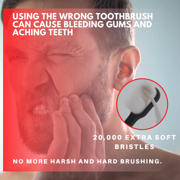 Extra Soft Micro Nano Toothbrush (White Wave Bristle) - Image 8