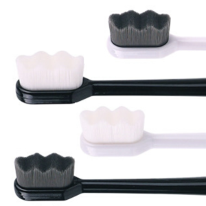 Extra Soft Micro-Nano Toothbrush (Black Wave Bristle)