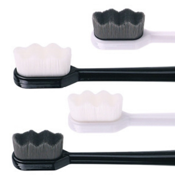 Extra Soft Micro Nano Toothbrush (White Wave Bristle) - Image 2